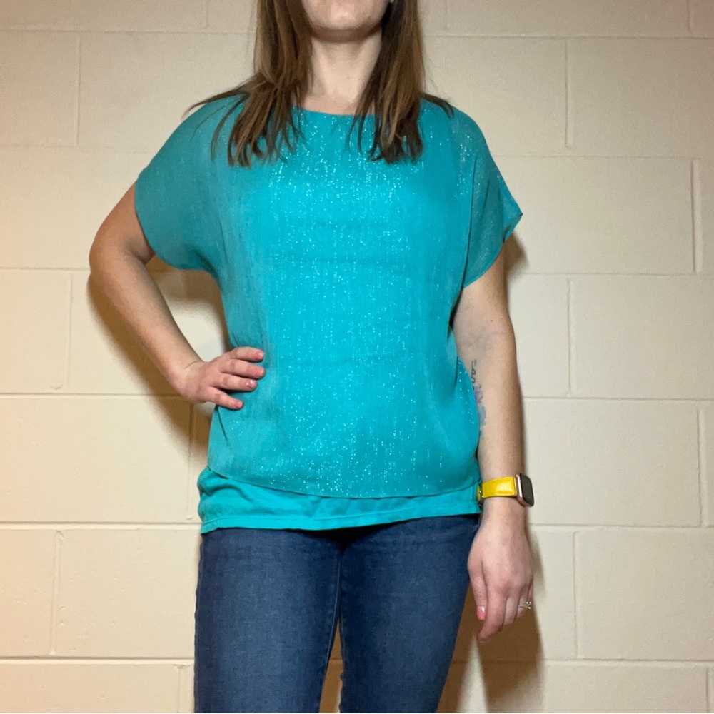 Express Sparkly Top